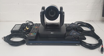 AVer EVC350 Video Conferencing System W/ PTZ II Camera,2xMic,remote & all cables