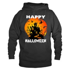 Halloween Costume Spooky Witches Pumpkin Ghost Graphic Hoodie