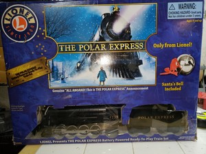 LIONEL THE POLAR EXPRESS CHRISTMAS TRAIN BOX DISTRESSED | eBay