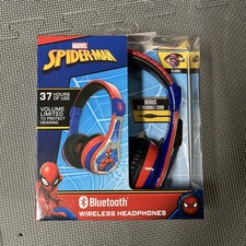 Spiderman Kids Headphones w/Microphone Volume Limited-
