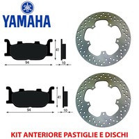 Satz BremsbelÄGe UND Bremsscheiben Vorne Yamaha T-MAX Tmax Black MAX 500...