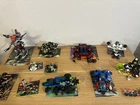 Lego sets. Space sets. Lego UFO, RoboFroce, Explories, Blacktron II, Spyrius