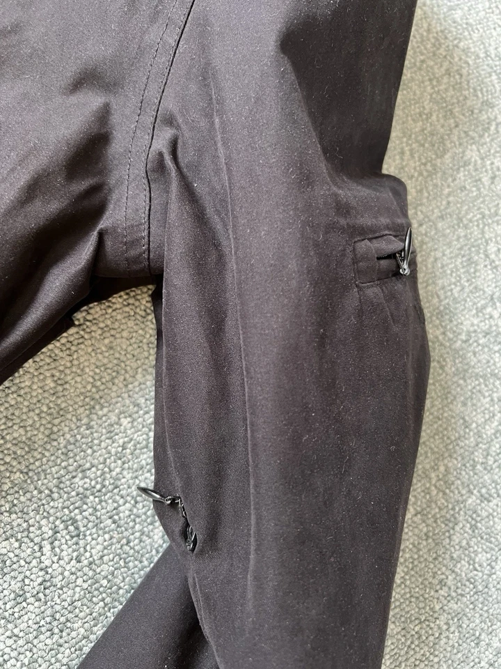 Damen Reitjacke EquiTheme Übergangsjacke Regenjacke schwarz Gr. 36 - gepflegt - Bild 4 von 4