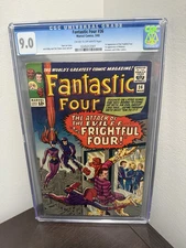 Fantastic Four 36 CGC 9.0 Marvel Comics 1965 1st MEDUSA Frightful Four Silverage