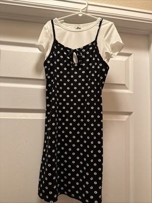 lily bleu beach dress Girls 2 Piece Summer Black And White Size 10. A5 Beach cover
