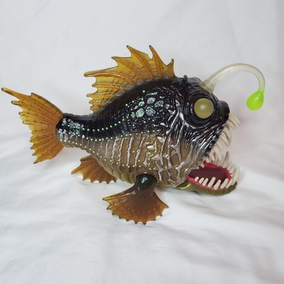 Chap Mei Deep Sea Anglerfish with Chomping Mouth Action Figure Fish Toy Nemo