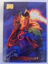 #7 BLACK KNIGHT 1994 Fleer Marvel Masterpieces HILDEBRANDT BROS AVENGERS