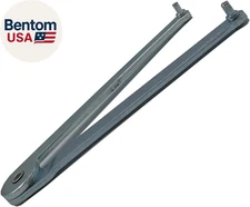 Universal Adjustable Angle Grinder Spanner Wrench for round Nuts with Drilled Ho
