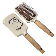 Wooden Handle Hair Brush, Scalp Massage, Wet, Dry, Thick, Curly Hair, Women