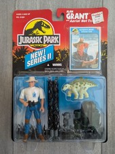Product Image: 1993 Jurrasic Park Series II Alan Grant with Ariel Net Trap *New Sealed