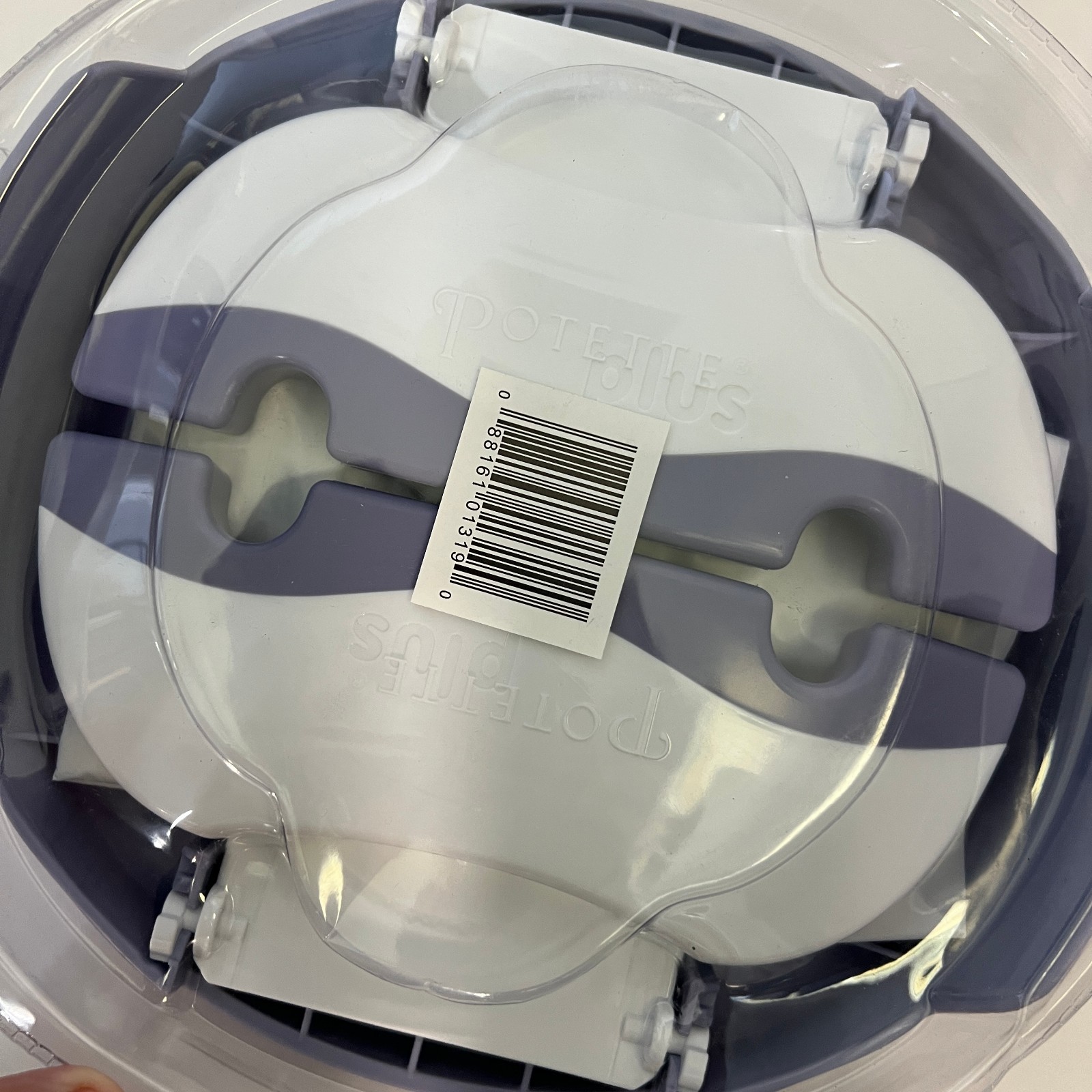 Potette plus 2 in 1 portable potty Trainer seat Heather with liners & Carry bag