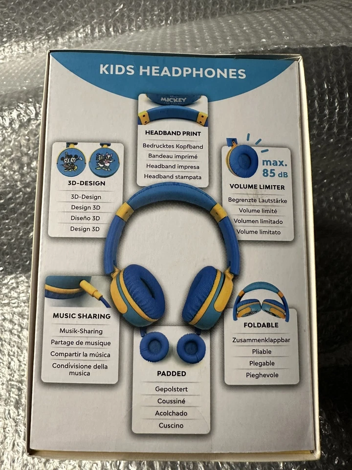 Mickey and Friends Kinder Tablet 7 Zoll mit Kopfhörer Kindertablet - Bild 4 von 4