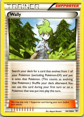 Wally Normal Uncommon XY - Roaring Skies 94/108 MP