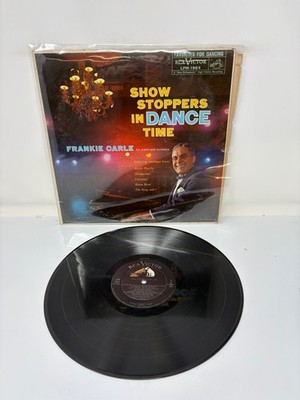 Frankie Carle   Show Stoppers In Dance Time LP 1959 RCA Victor Jazz Pop 33 RPM