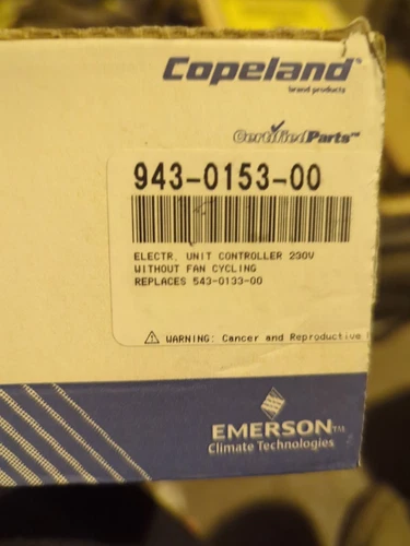 Copeland Parts 943-0153-00 Electronic Unit Controller For Compressor