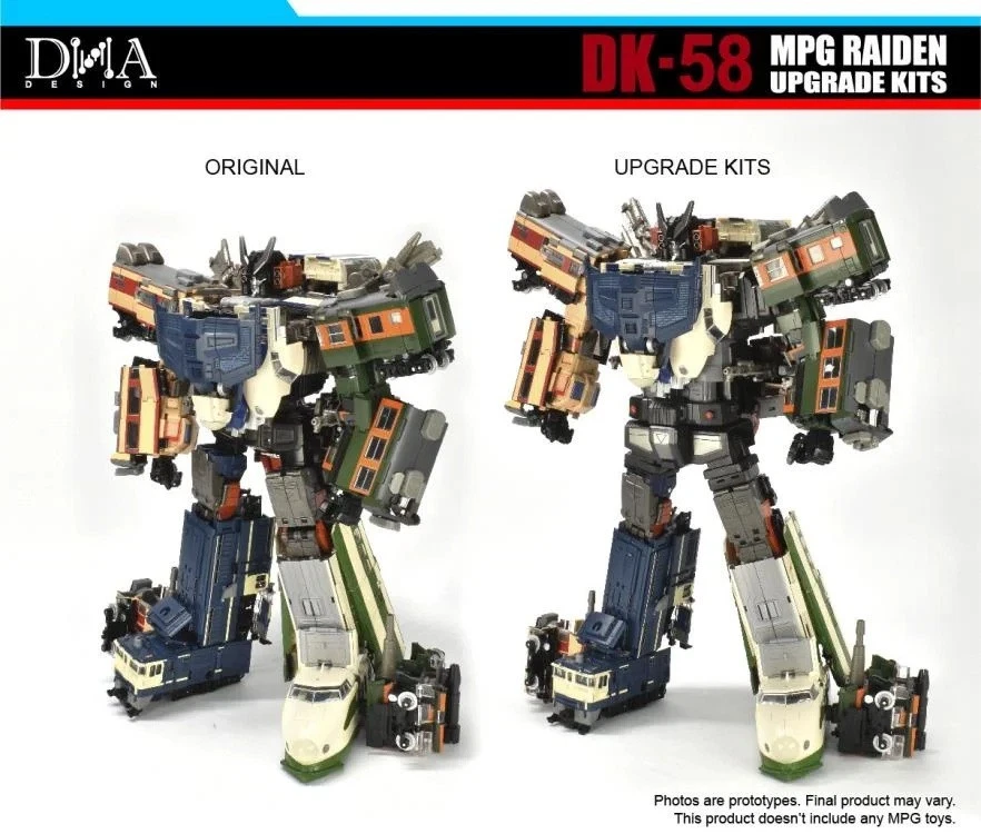 DK-58 Upgrade Kit for Transformers MPG Raiden Combiner | DNA Design - Image 3 of 4