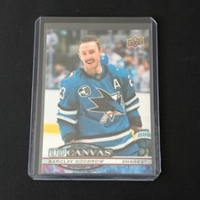 Upper Deck 2025-26 Series 2 UD Canvas Insert Barclay Goodrow Sharks C-174