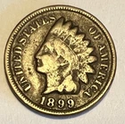 1899 VG Indian Head Cent
