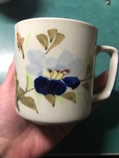 VINTAGE ESIGNER CHI KIANG OTAGIRI STIL KAFFEEBECHER TASSE BLUMEN FLORAL
