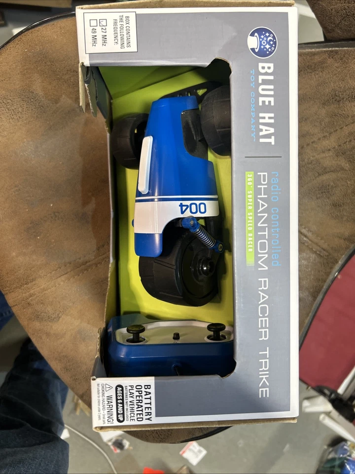 Blue Hat Remote Control Phantom Racer Trike RC Car Red NEW Rare Find Fast - Image 4 of 4