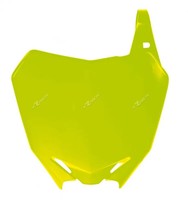 Racetech R-TBRMZGF0008 Nummerntafel Vorne Neongelb Suzuki RM-Z250/450