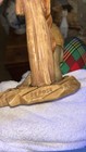 Holy Family Nativity Figurine Statue - Wood Christian Religious Decor — photo 2