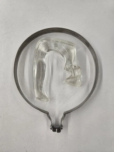 Vintage Pyrex Percolator Glass Handle And Metal Strap #7754