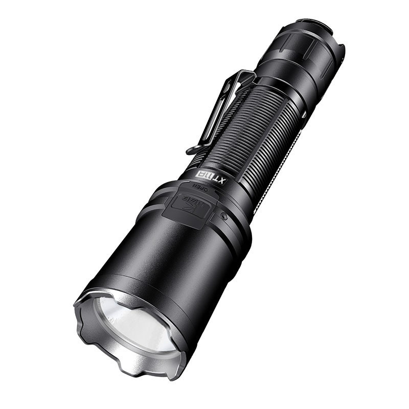 Lampe tactique rechargeable XT11R avec faisceau puissant 1300 lumens outdoor