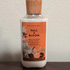 Bath  Body Works Fall in Bloom Body Lotion 8oz Hydrating Shea Butter Plum Scent