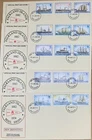FALKLAND ISLANDS 1978 MAIL SHIPS SET ON FDC CAT £35