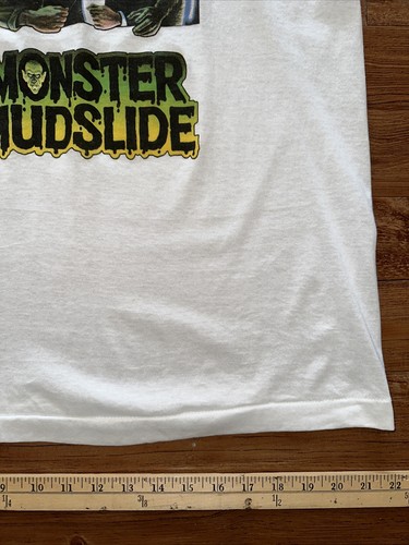 Camiseta Vintage Años 80 KAHLUA MONSTER MUDSLIDE Alcohol Cerveza Horror Promo Nueva DS - Imagen 9 de 12