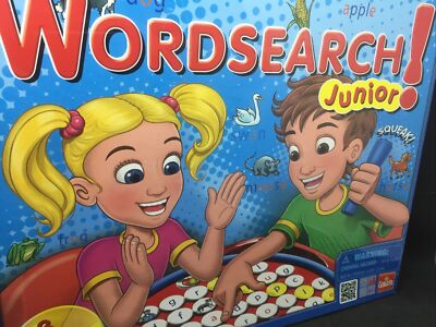 Wordsearch Junior 3 Learning Levels Game 18 Word Searches Included NEW SEALED