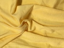  Modal Spandex Jersey Premium Knit Fabric Eco-Friendly Mango Yellow 9.5 oz