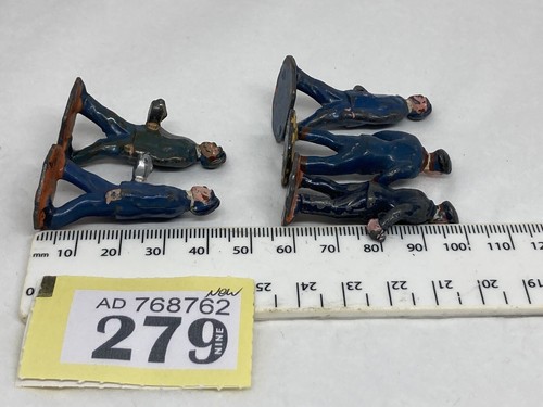 Figuras de ferrocarril de Dinky Toys (Nyel 279) tamaño alrededor de 40 mm, dañadas - Imagen 8 de 8