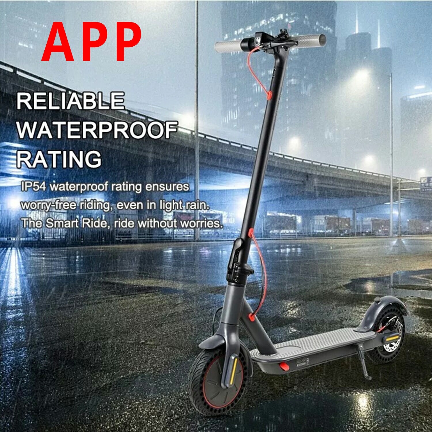 Mankeel 20MPH Foldable Electric Scooter with 26Mi Range and App Control