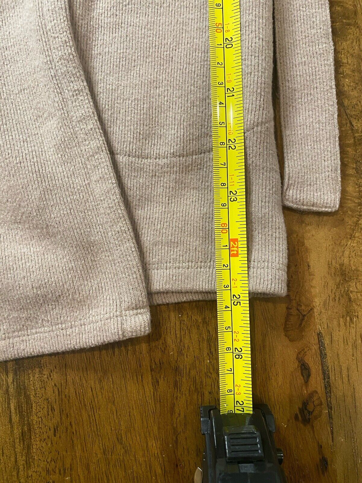 Pure J Jill Mocha Wrap Cardigan Sweater Size Medi… - image 7
