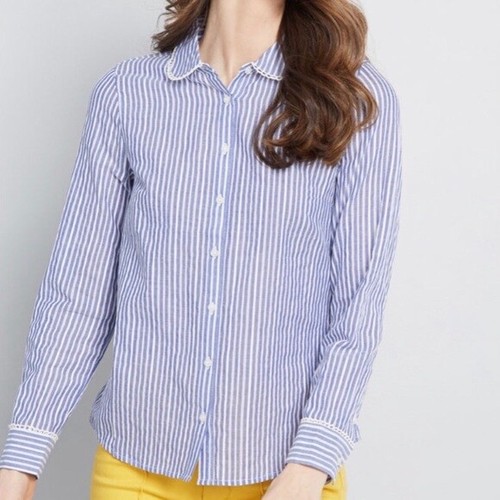 Modcloth Accents in Order Button Up 