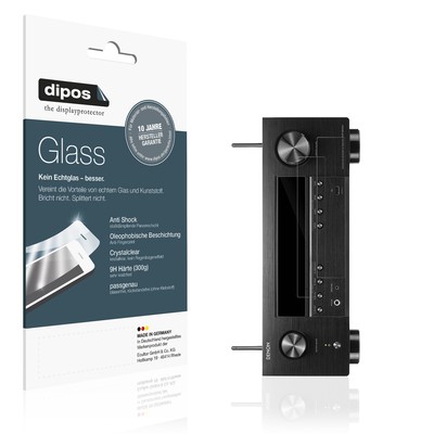 2x Schutzfolie für Denon AVR-X2800HDAB - Anti-Shock 9H Folie dipos Glass