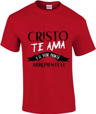 CHRIST LOVES YOU CHRISTIAN T-SHIRT NEW PRSONALISE IN ORDER VARIOUS COLORS 33