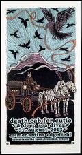 Death Cab for Cutie Poster McMenamins '13 Signed Silkscreen Gary Houston S/N/COA