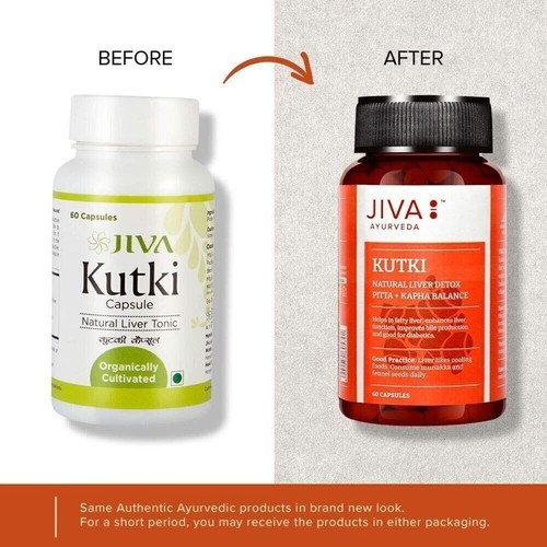 JIva Ayurveda Kutki (60 Capsule) Enhances liver function - Picture 7 of 7