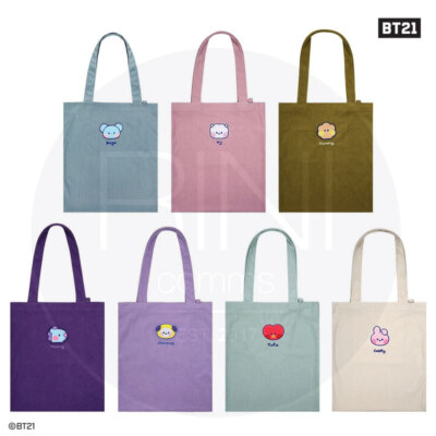 BTS BT21 Official Authentic Goods minini Boucle Eco Bag + Tracking Number
