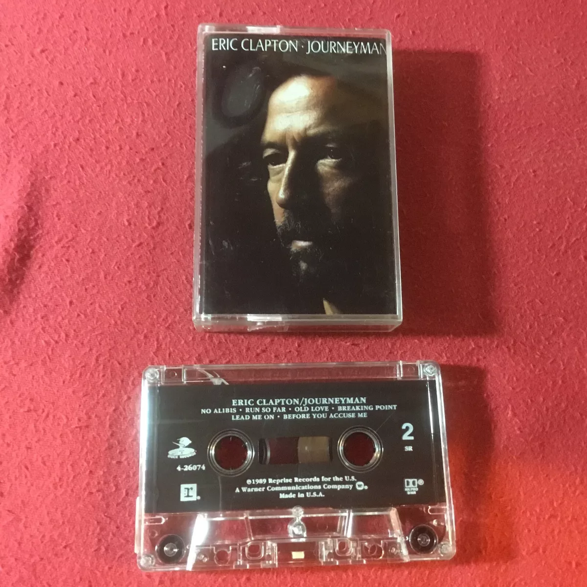 Eric Clapton Journeyman 1989 Cassette Tape (F9) on eBid United States