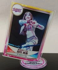 Cosmic Angles Mina Shirakawa Stardom Pro Wrestling 2.5x3.5” Acrylic Card +Stand
