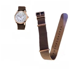 NEW Frederique Constant FC-282ASB5B4 Brown Leather Strap ONLY