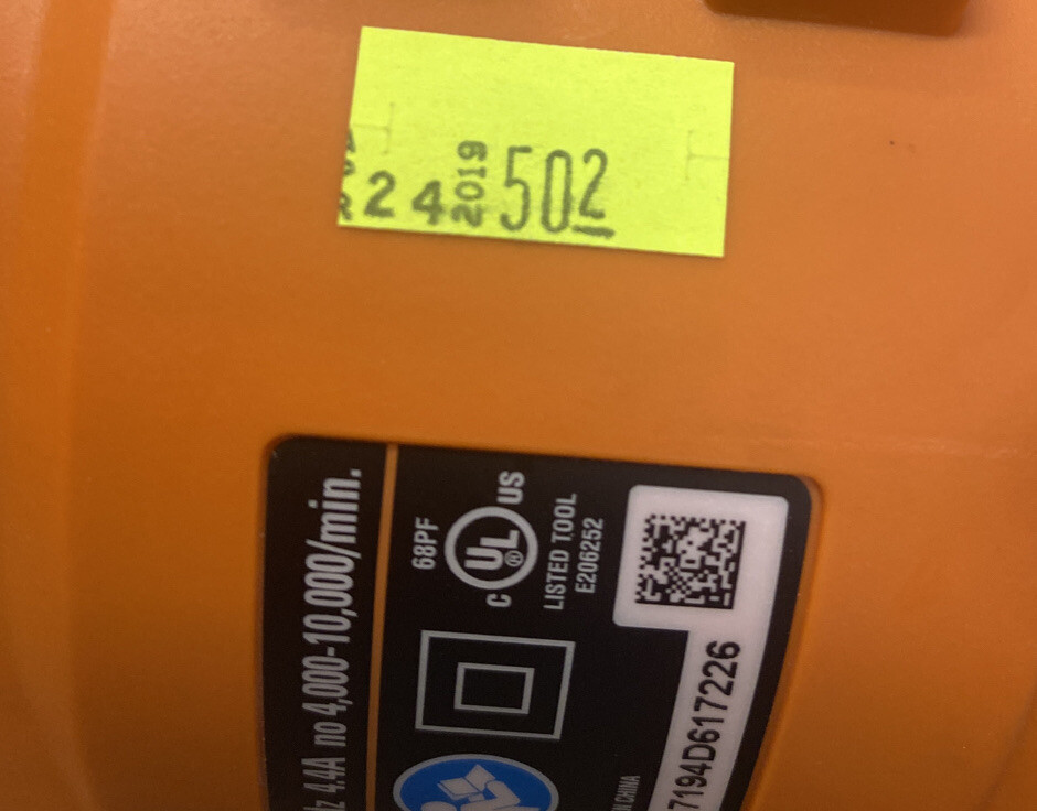 RIDGID R2611 6 In. Variable-speed Dual 