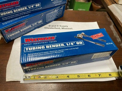 Westward 3CYU6, Lever Type Tubing Bender, 1/4'', Brand New
