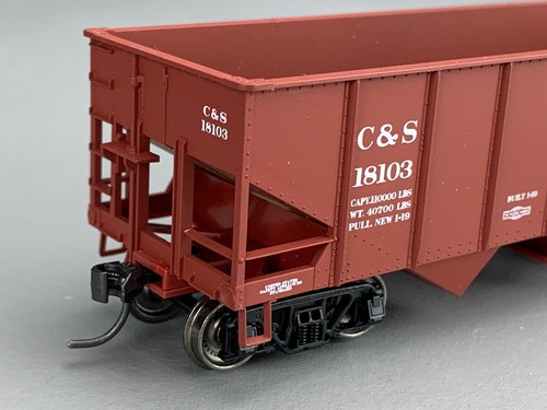 Holva HO Accurail 2404 C&S 55 toneladas USRA RTR MTL *2 HO4356 | Zustand: Used