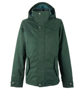 burton jet set jacket balsam heather