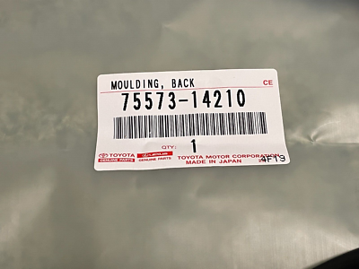 1993-1998 Toyota Supra JZA80 Rear Back Window Molding Seal 75573